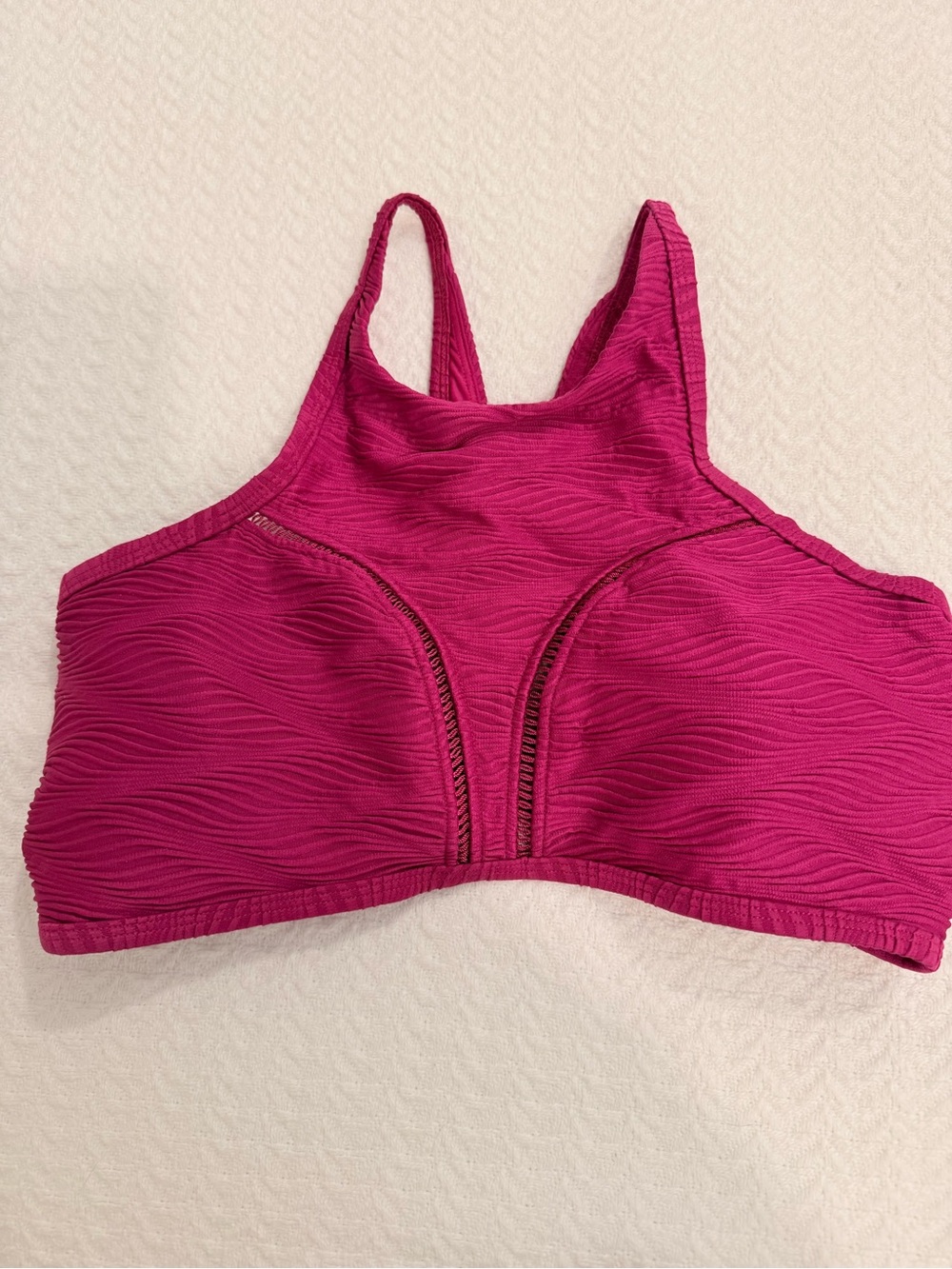 CALIA by Carrie Underwood Hot Pink High-Neck Sports Bra